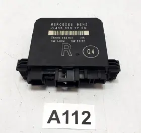 A4638201226 MERCEDES Rear Right Passenger Door Control Module