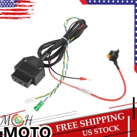 MHQP-1435 MHMOTO Double Bypass Trunk Mount Cable Charger Kit