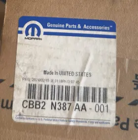 CBB2N387AA MOPAR Airbag Module Kit