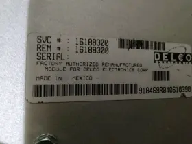 16188300 GM Abs Braking Module Unit Geo Prizm #2