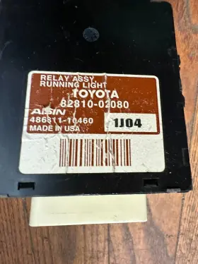 82810-02080 TOYOTA Daytime Running Light Relay Control Module #3