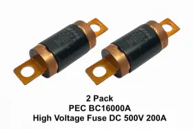 BC16000A PEC Pack High Voltage Fuse 500V