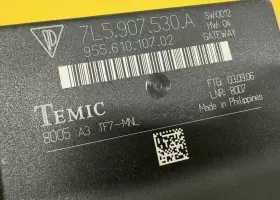 7L5907530A PORSCHE Porche Gateway Control Module Unit Cayenne #3