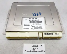 95B907553H PORSCHE Macan Air Suspension Control Module Gts