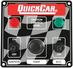 50-022 QUICKCAR Ignition Panel Switch Lights