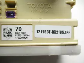 82730-21110A SCION Fuse Box Junction Bcm Module Tc #2