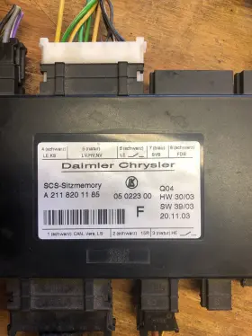 2118201185 SEAT Wagon Front Left Driver Control Module W211 #2