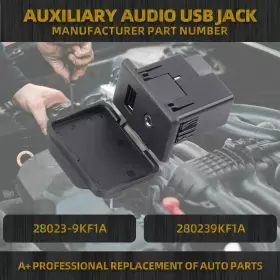 28023-9KF1A SOOOPARTS Audio Usb Adapter Nissan Sentra Versa #2