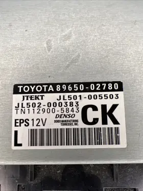 89650-02780 TOYOTA Power Steering Control Module Corolla #2