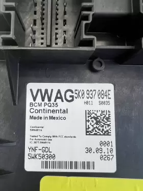 5K0-937-084 VOLKSWAGEN Sportwagen Body Control Module Jetta #3
