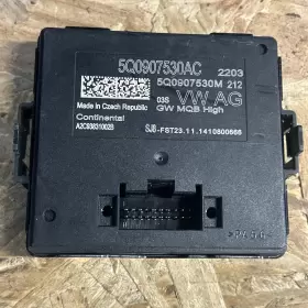 5Q0907530AC VOLKSWAGEN Gateway Interface Control Module A3 5Q0907530AC VOLKSWAGEN Gateway Interface Control Module A3