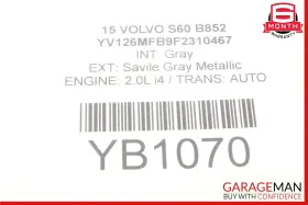 31343044 VOLVO Front Right Passenger Door Control Module S60 #3
