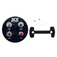 Nitrous Express Gauge Pod Switch Panel For 2-1/16" Gauge Pods