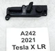 ✅ 2016-2021 OEM Tesla Model X Front Left Driver Side Seat Switch Panel Trim