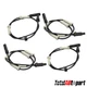 4pcs ABS Speed Sensor for BMW 530e 530i xDrive 740e xDrive 750i M5 Front & Rear