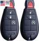 Key Fob FOBIK Replacement Compatible for Dodge Ram 1500 2500 3500 Truck 2009-201