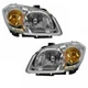 For 05-10 Cobalt Headlight Headlamp Smoked Lens Front Head Light Lamp SET PAIR