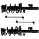 Suspension Kit Front StrutSpring StabilizerBarLink Mazda3 04-09 Mazda5 06-10 4pc