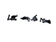 2021-2025 TESLA MODEL X FRONT & REAR AIR RIDE SUSPENSION HEIGHT SENSOR SET x4