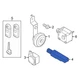 Mazda KD47676NXA Front Keyless Entry Antenna