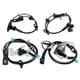 4Pcs Driver & Passenger L & R ABS Wheel Speed Sensor for Honda Accord 2023-2025