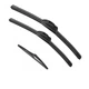 Set of 3 Front & Rear Wiper Blades for Mazda 6 13-17 Mazda 3 14-20 OEM Quality