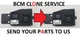 BCM Body Control Module CLONE SERVICE For 04-07 Chevrolet Colorado Hummer H3