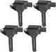 Ignition Coil Packs Set Of 4 Compatible With 86 Scion FR-S BRZ Crosstrek Fore...