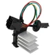 Heater Blower Motor Resistor For 2006 2007 2008 Saab 9-5 RU904 5468152