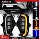 For 2019-2025 Toyota RAV4 LED Fog Lights w/ Turn Signal DRL Driving Lamps LH RH