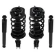 4PCS Front & Rear Shocks Struts Assembly For Chevy HHR Cobalt Pontiac G5 Pursuit