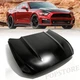 FO1230312 FR3Z16612E Hood Primed Aluminum For Ford Mustang 2015 2016 2017