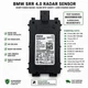 BMW Blind Spot Radar Sensor ADAS Control Modul SRR 4.0 66325B551E5