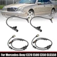 4x Front & Rear ABS Wheel Speed Sensors For Mercedes-Benz E320 E500 E350 CLS550