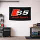 S5 Audi Sport Garage Decor Wall Flag 3x5 ft &ndash; Fans Gift Banner