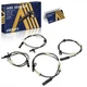 AISIN Qty(4) Front and Rear ABS Wheel Speed Sensor for BMW M5 530i 540i 740i