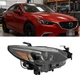 For 2016-2017 Mazda 6 LED Headlight Assembly Headlamp Right Passenger Side RH