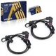 AISIN Qty(2) Front ABS Wheel Speed Sensor for Mercedes-Benz S500 CL500 2000-2006