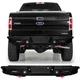 Vijay For 2009-2014 12th Gen Ford F150 New Rear Bumper with D-Rings and Lights