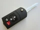 OEM MAZDA 3 6 CX9 MX-5 FLIP KEY FOB KEYLESS REMOTE ALARM BGBX1T478SKE12501 /4 BT