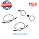 2 ABS Speed Sensor Rear Left & Right W connector Fit: BMW F23 F30 F31 F32 F33