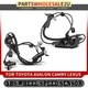 2&times; Front Left & Right ABS Wheel Speed Sensor for Toyota Camry Avalon Lexus ES350