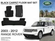 Range Rover Supercharged L322 Black Carpet Floor Mat Mats Genuine OEM 2003~2012