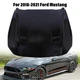 Hood Panel For 18 19-2023 Ford Mustang Black Factory Style FO1230326 JR3Z16612A