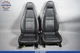 10-16 Porsche Panamera 970 14-Way Front Left Right Seat Cushion Set Black OEM