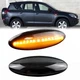 For 2006-2009 Toyota RAV-4 RAV4 Smoked Lens Amber LED Signal Side Marker Lights
