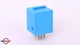 BMW E36 Z3 Headlight High Beam Relay Fuse Blue 8370510 OEM
