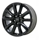 18" Mazda 3 Wheel Rim Factory OEM 64971 2019-2024 Gloss Black 9965B67080