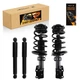 Suspension Front Struts & Rear Shocks For Chvey Cobalt HHR Pontiac G5 Pursuit