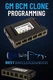 GM BCM Clone Programming Service Chevy GMC Cadillac 2011-2020 FedEx Return